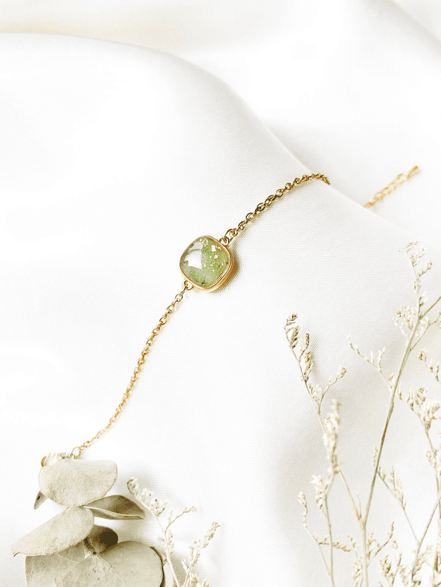 Bracelet Izia | Vert amande